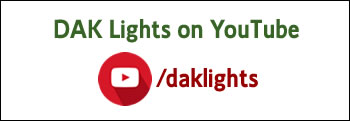 DAK Lights on YouTube